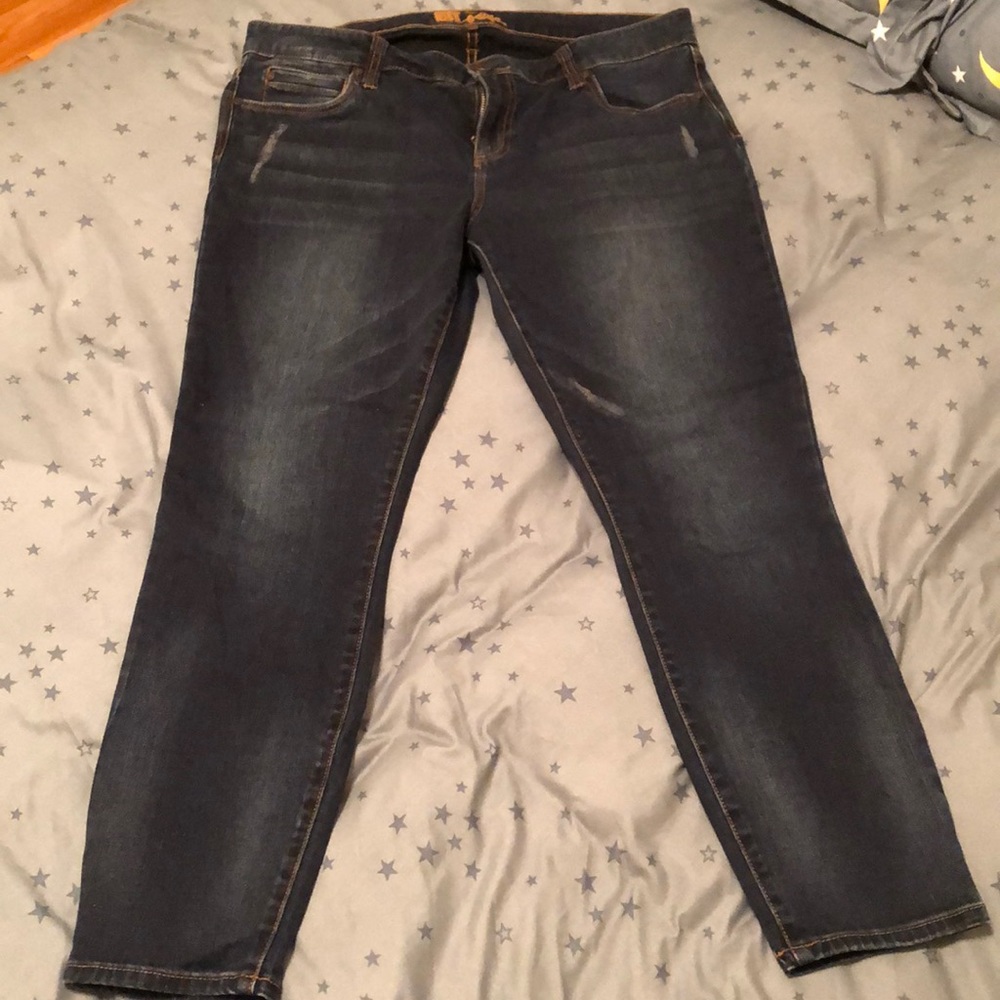 Kut from the Kloth Distressed Skinny Jeans